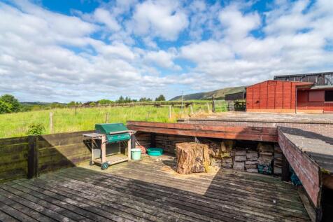 Wood store and  Decking
