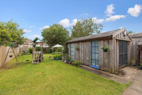 Garden and garage
