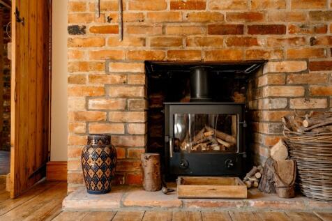 Log-burning stove