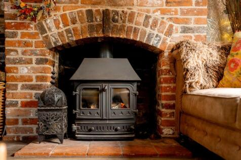 Log-burning stove