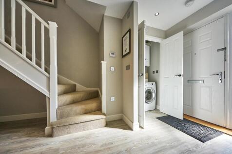 Under stairs area perfect for storage