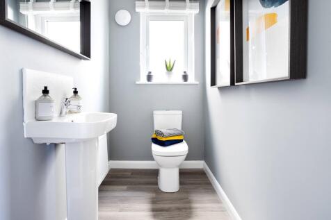 Convenient downstairs toilet