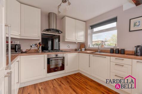 Open plan kitchen, living and dining space