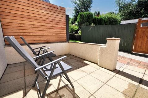 Patio at back door