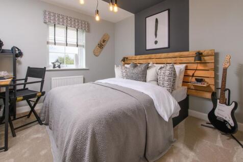 Double bedroom in the Lamberton show home