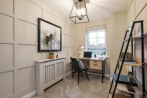 Interior view of the study in our 4 bed Alnmouth home