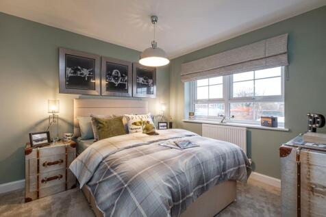 Interior view of bed 3 in our Alnmouth home