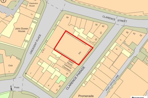 Revolution Cheltenham  OS Map.png