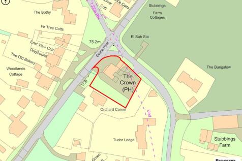 Crown Burchetts Green  OS Map.jpg