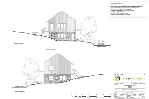 New dwelling elevations