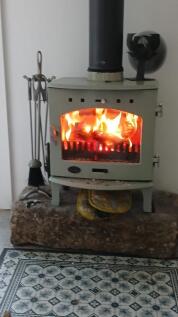 Stove in Garden Room