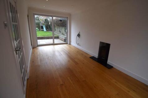 Living room open to 