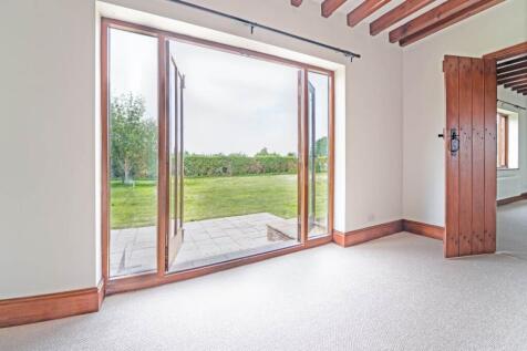 Dining open doors