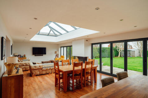 Kitchen, Dining, and Living Area