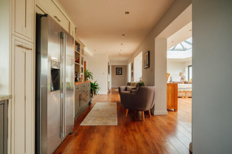 Kitchen, Dining, and Living Area