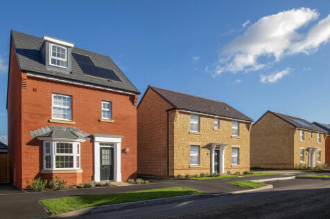 Street scene image of the Bayswater 4 bedroom home &amp; the Hadley 3 bedroom home