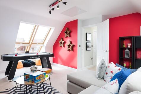 Second floor double bedroom with alternate use as games room