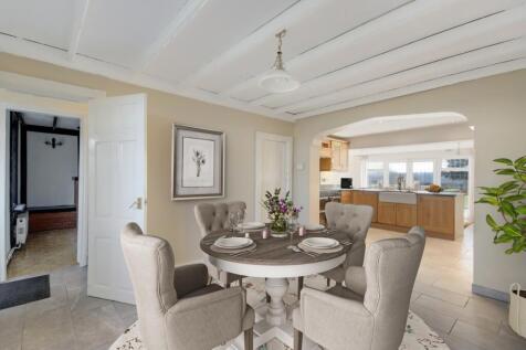 Dining Room Staged