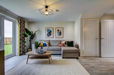 The large, open plan lounge is perfect to entertain