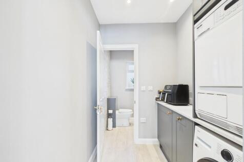 Utility leading to WC