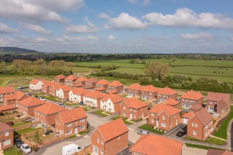 Aerial view of the homes at Meadowburne Place May 2024