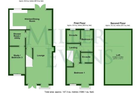 Floor plan 12 Wellmeadow House