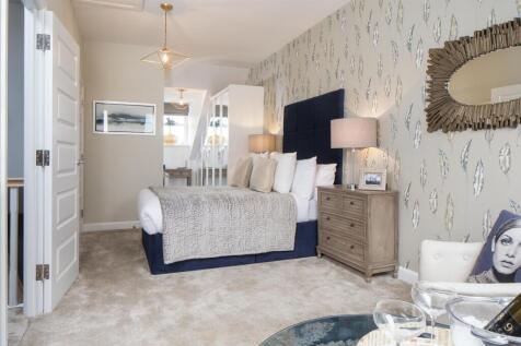 En suite main bedroom in the Norbury 3 bedroom home