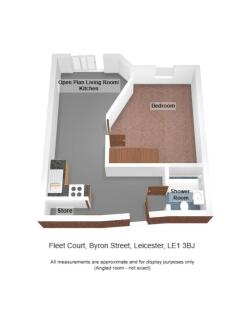 C66 Fleet Court, 10 Byron Street, Leicester, LE1 3