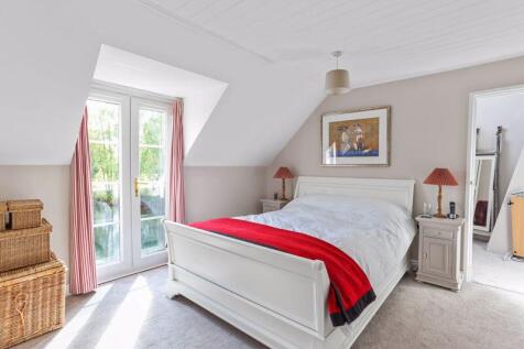 Master bedroom with dressing room
