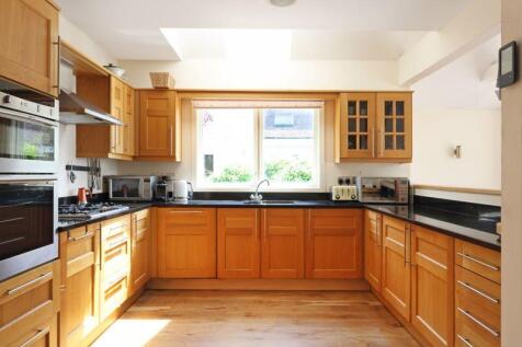 Kitchen with gas hob