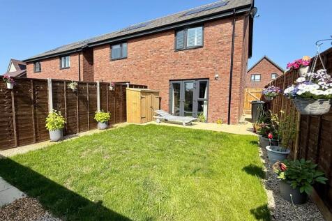 Rear of property