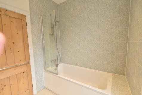 Bathroom with sho...