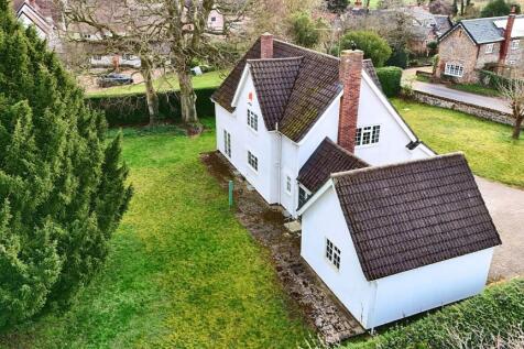 Drone shot side elevation