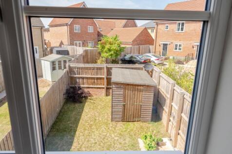 Rear garden view from Principal bedroom