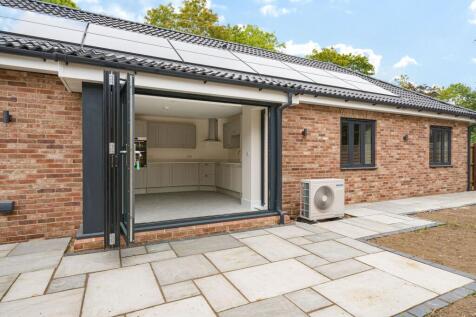 Rear elevation looking into kitchen