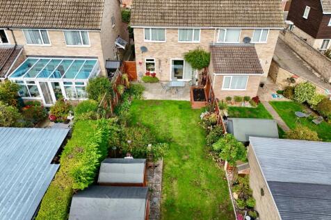 Elevated rear garden