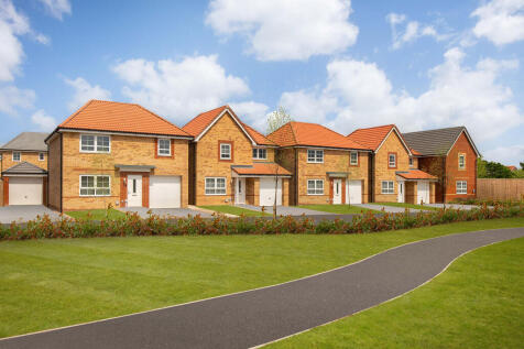 New build homes at Lancaster Gardens, Harworth
