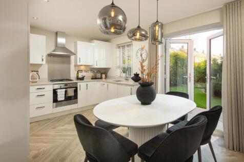 Internal image of the kitchen in the Ellerton 3 bedroom home