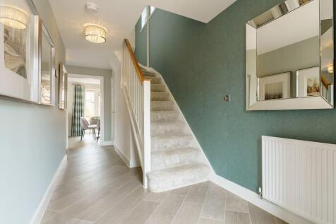 A welcoming entrance hallway
