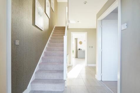 Hallway and convenient cloakroom