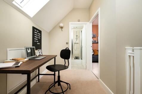 Use the second floor landing to work from home