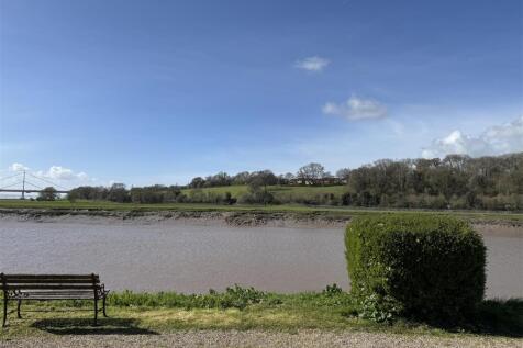 View and riverside walk