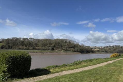 View and riverside walk