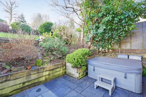 Hot tub and garden