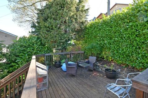 Front decked patio