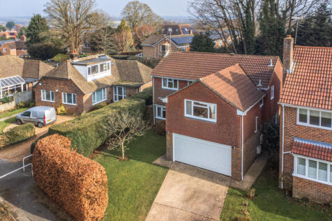 Front elevation, Newick and countryside and twitten to the village hall and other village amenities
