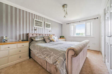 Bedroom 1 with views over field and woodland