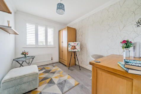 Bedroom 4 with views over field and woodland