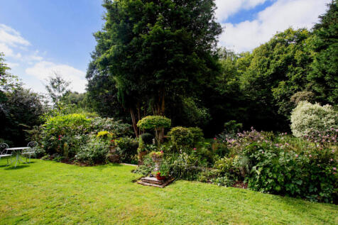 Private south facing rear garden