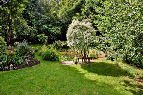 Private South facing rear garden